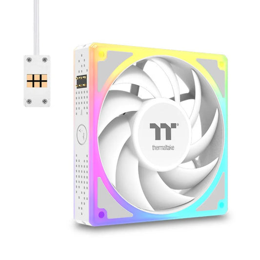 THERMALTAKE Toughfan EX 120 120mm ARGB Sync Cabinet Fan (White) (Triple Pack)