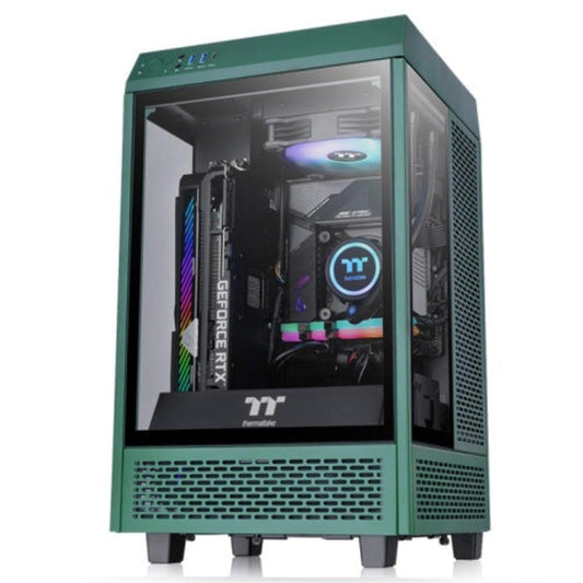 THERMALTAKE The Tower 100 ITX Mini Tower Cabinet (Racing Green)