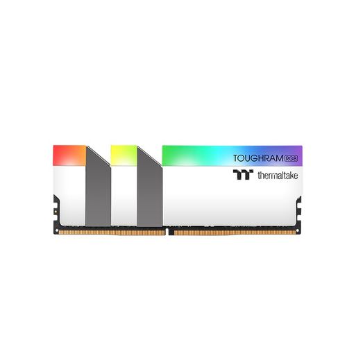 THERMALTAKE Toughram RGB 16GB ( 8GB x 2 ) 3200MHz DDR4 RAM ( White ) ( CL16 )