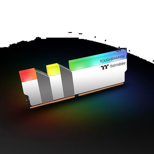 THERMALTAKE Toughram RGB 16GB ( 8GB x 2 ) 4400MHz DDR4 RAM ( White ) ( CL19 )
