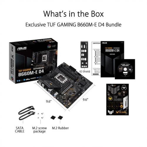 ASUS TUF Gaming B660M-E DDR4 Intel Motherboard