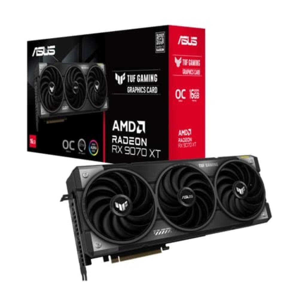 ASUS TUF Gaming Radeon RX 9070 XT OC Edition 16GB AMD Graphic Card