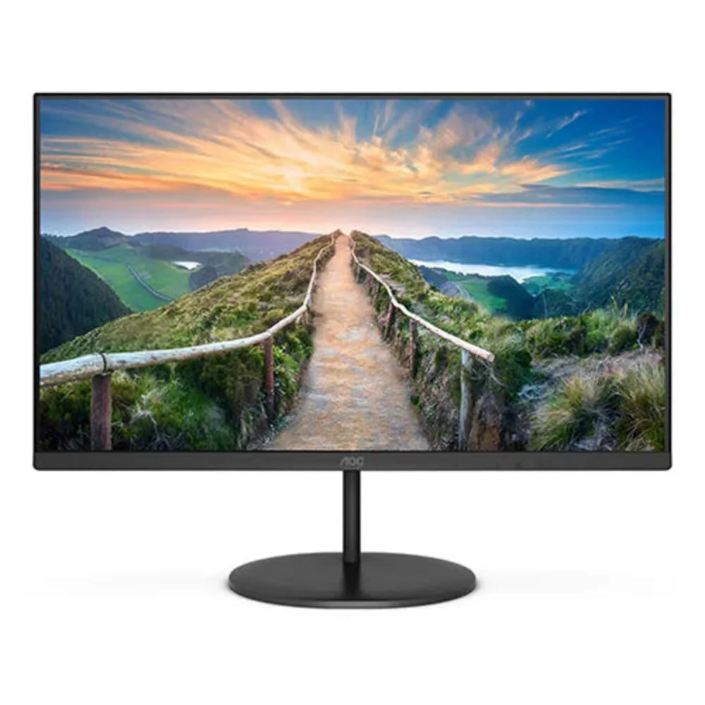 AOC U27V4 27 Inch 4K UHD 60Hz IPS Panel 126% SRGB 4MS Adaptive Sync Business Monitor