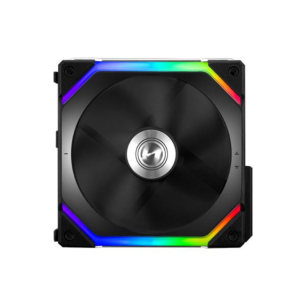 LIAN LI Uni Fan SL120 120mm ARGB Cabinet Fan (Black) (Triple Pack)