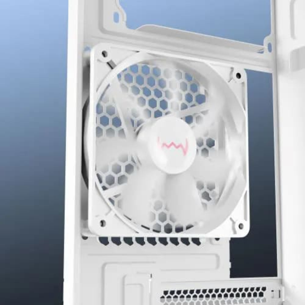 DAWG V 210 ATX Mid Tower Cabinet (White)