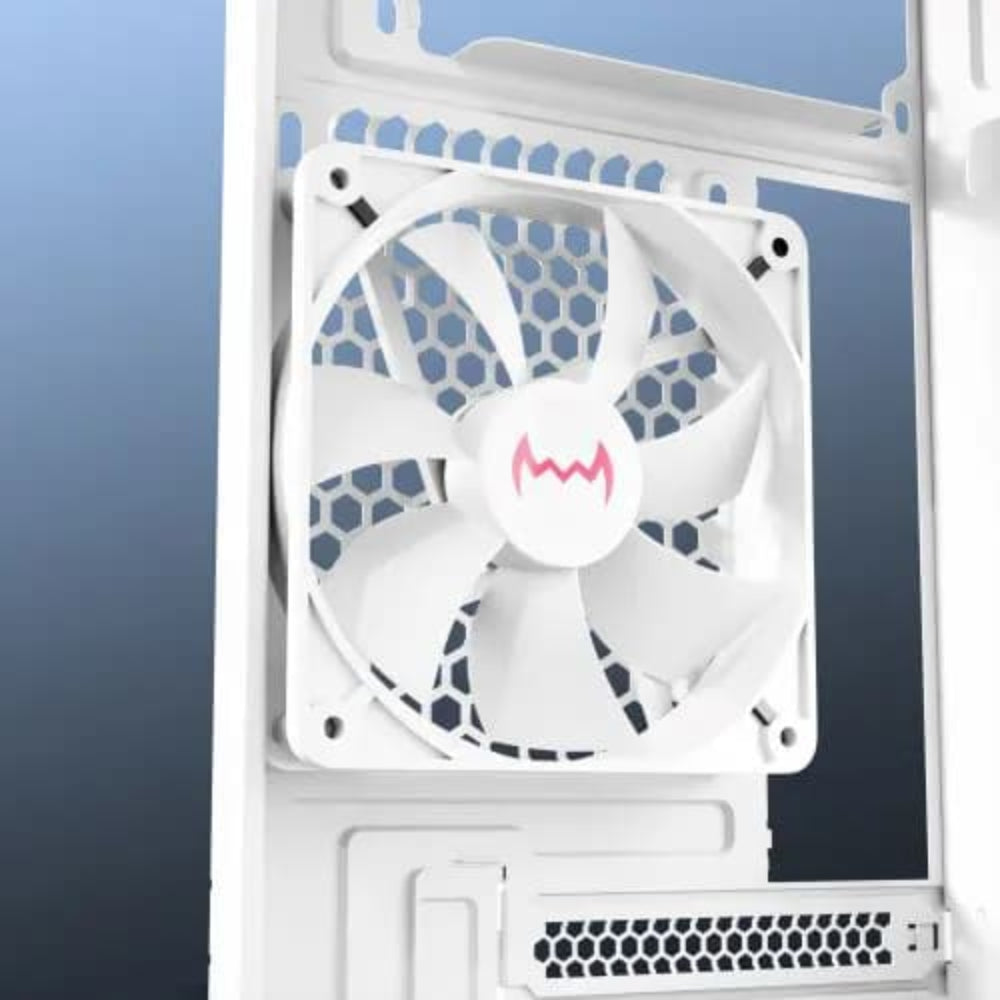 DAWG V 211 ATX Mid Tower Cabinet (White)
