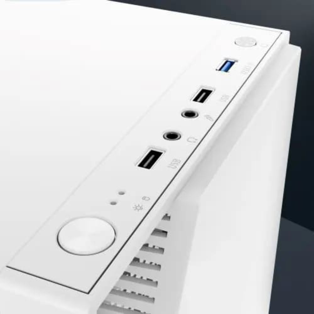 DAWG V 211 ATX Mid Tower Cabinet (White)