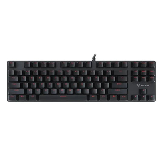 RAPOO V500 Alloy RGB Full Size Mechanical Wired Gaming Keyboard ( Clicky Blue Switch )