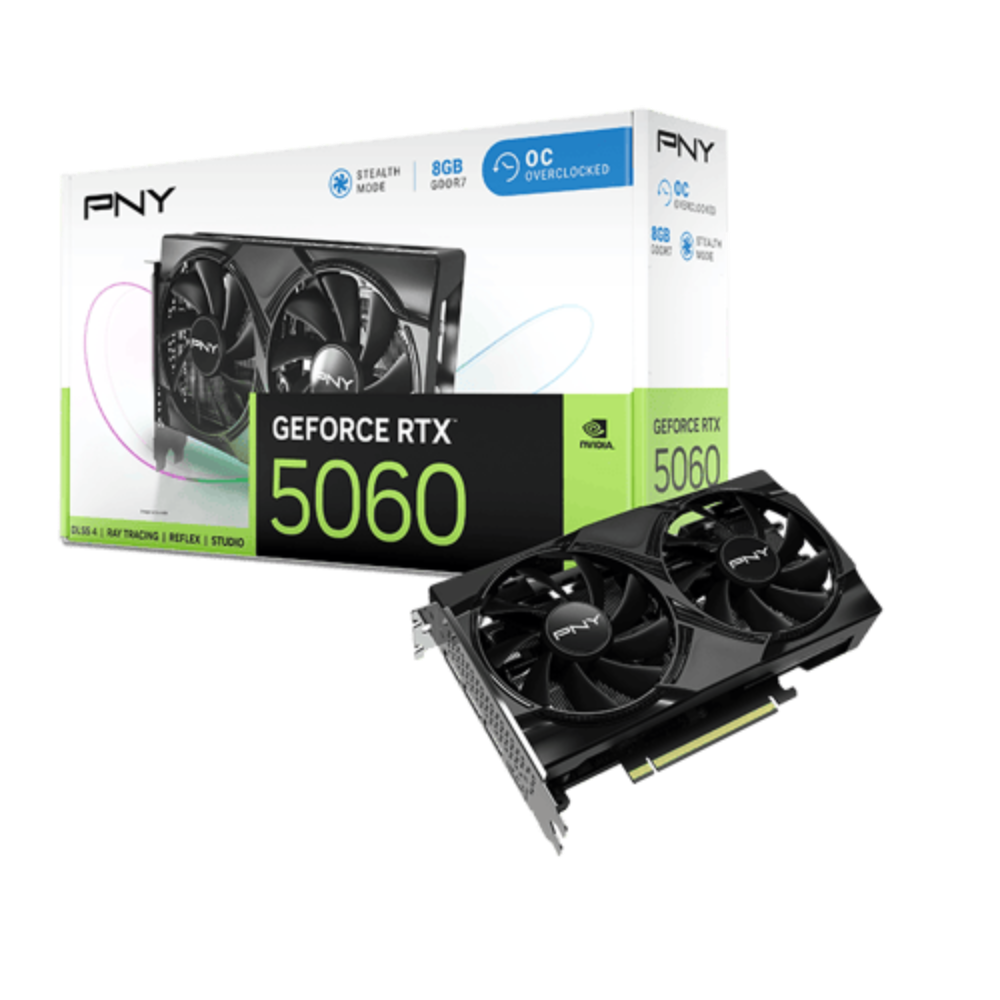 PNY GeForce RTX 5060 OC 8GB Nvidia Graphic Card