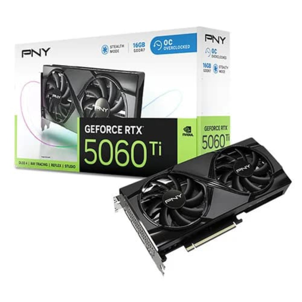 PNY GeForce RTX 5060 Ti OC 16GB Nvidia Graphic Card