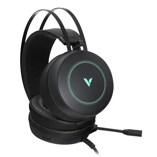RAPOO VH160 RGB USB Wired 7.1 Surround Gaming Headphone ( Black ) ( PC )