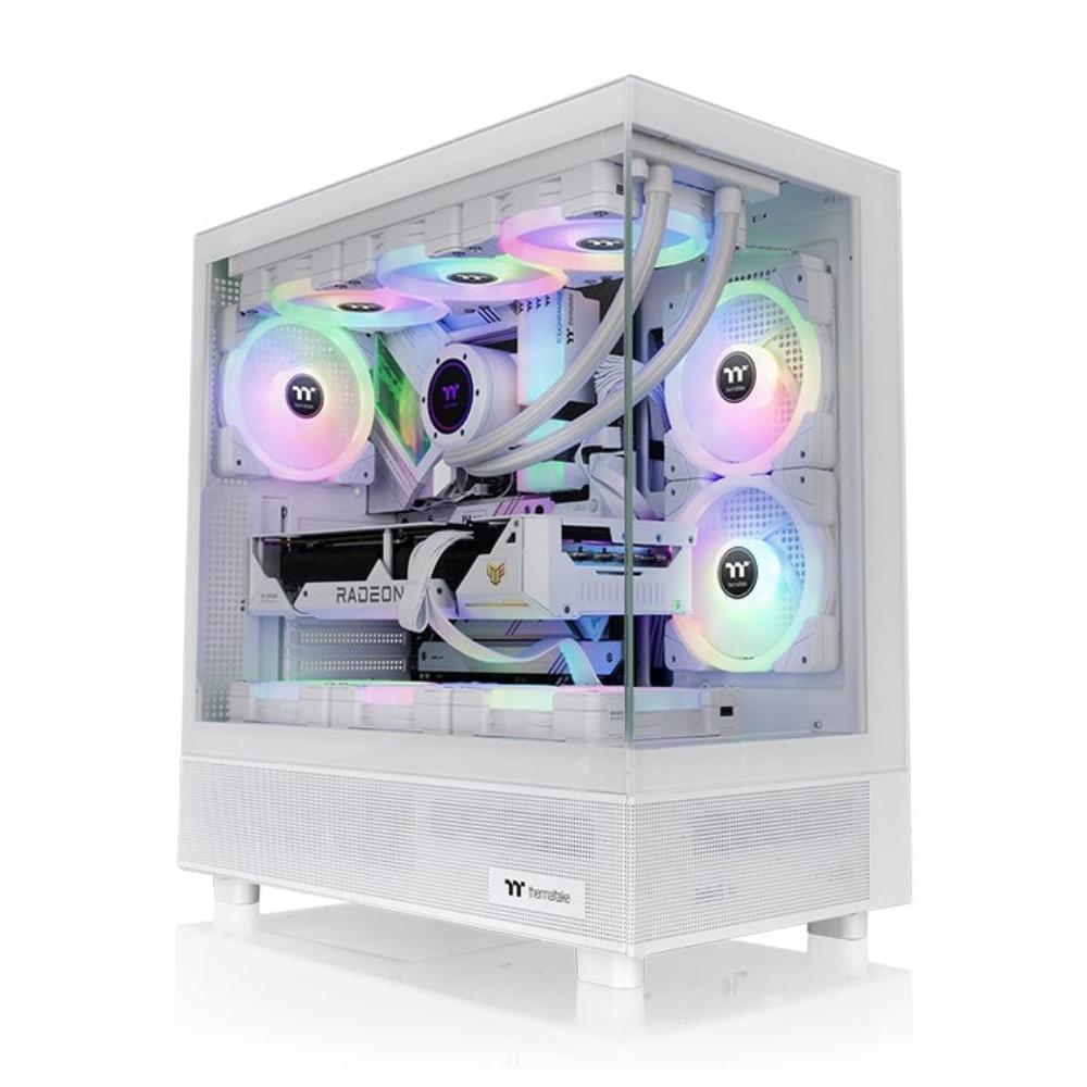 THERMALTAKE View 270 TG ARGB ATX Mid Tower Cabinet ( Snow White )