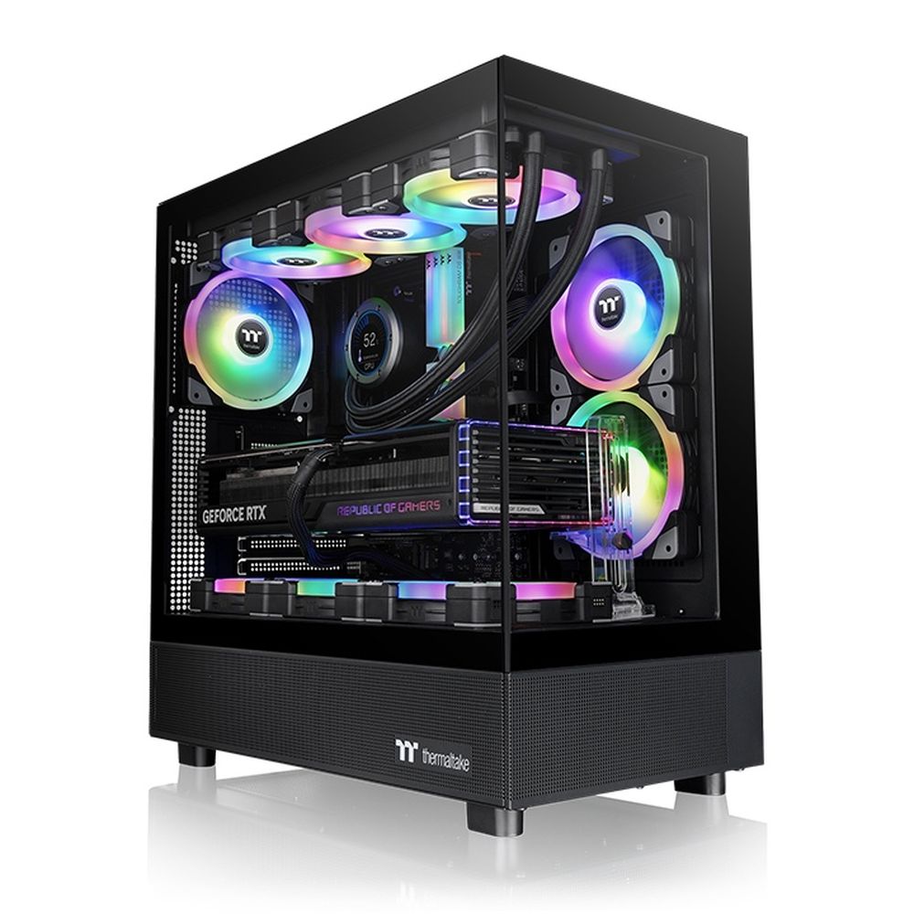 THERMALTAKE View 270 TG ARGB ATX Mid Tower Cabinet ( Black )