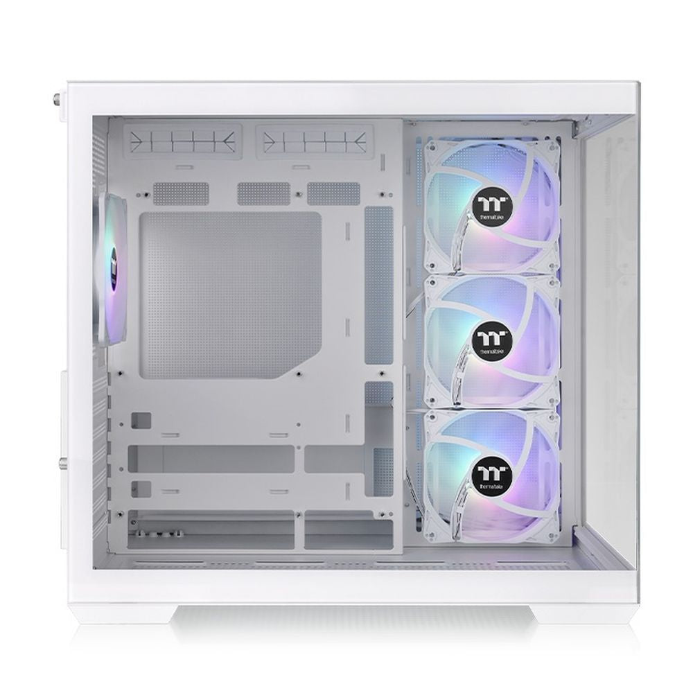 THERMALTAKE View 380 TG ARGB ATX Mid Tower Cabinet ( Snow White )
