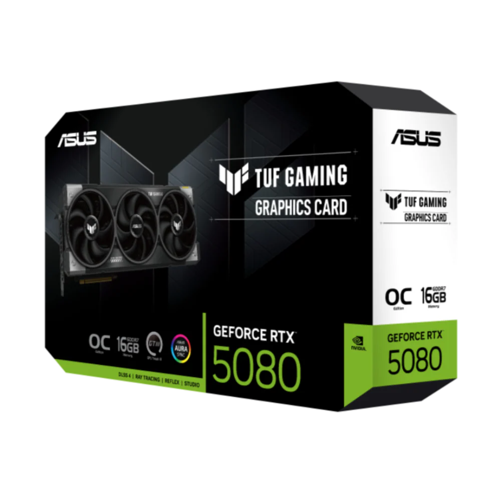 ASUS TUF Gaming GeForce RTX 5080 OC 16GB Nvidia Graphic Card