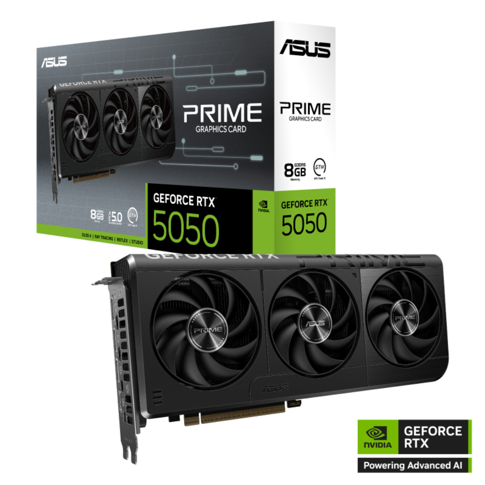 ASUS Prime GeForce RTX 5050 OC Edition 8GB Nvidia Graphic Card