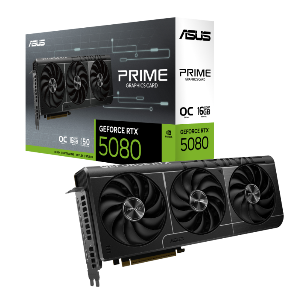 ASUS PRIME GeForce RTX 5080 OC 16GB Nvidia Graphic Card