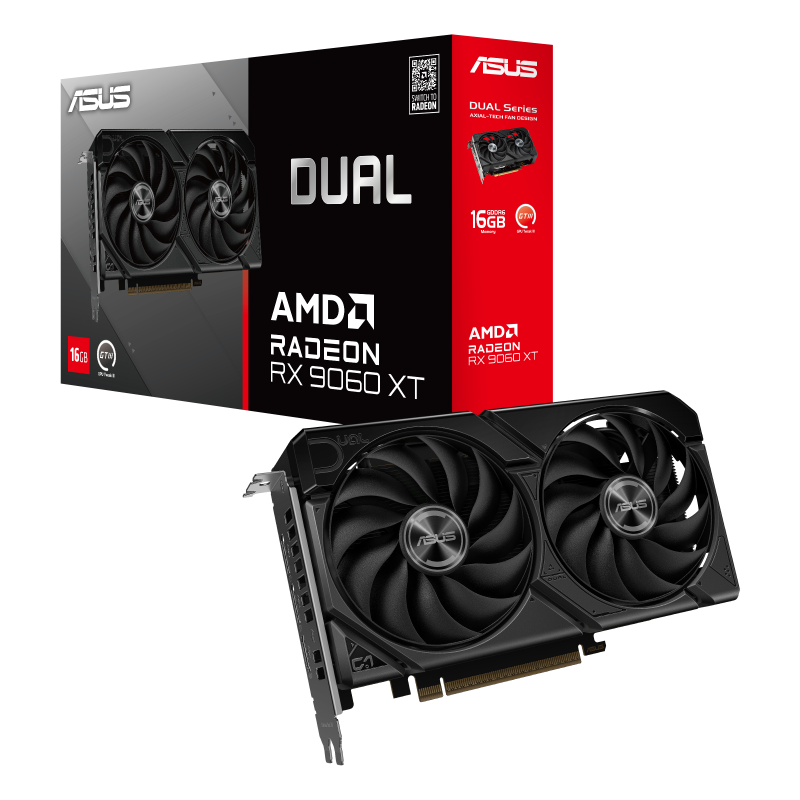 ASUS Dual Radeon RX 9060 XT 16GB AMD Graphic Card