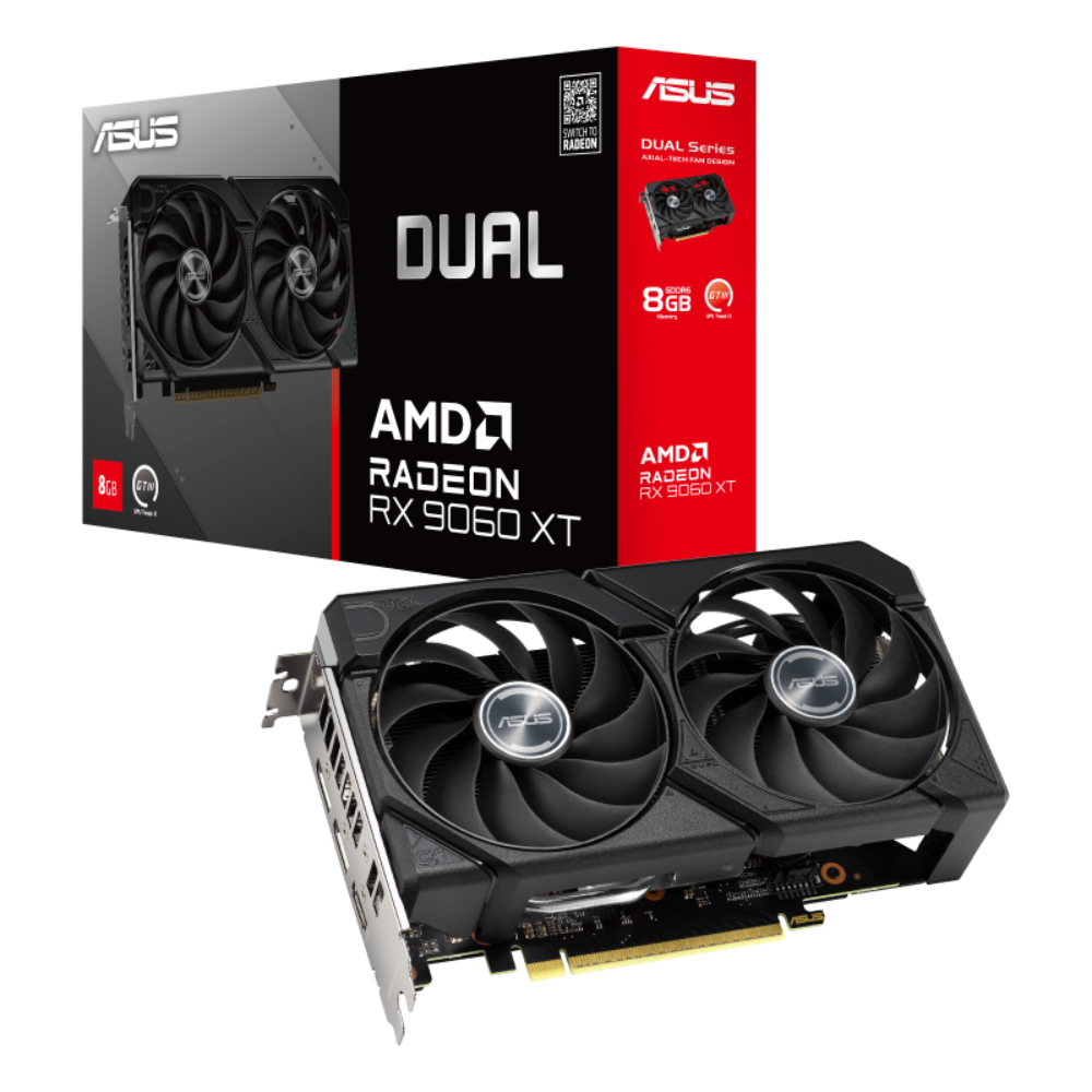 ASUS Dual Radeon RX 9060 XT 8GB AMD Graphic Card
