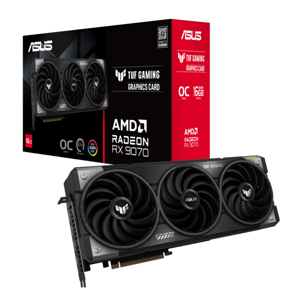 ASUS TUF Gaming Radeon RX 9070 OC Edition 16GB AMD Graphic Card