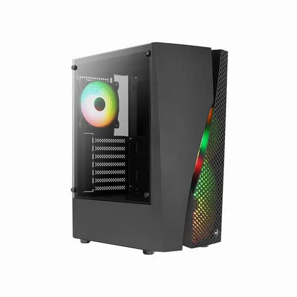 AEROCOOL Wave RGB ATX Mid Tower Cabinet (Black)
