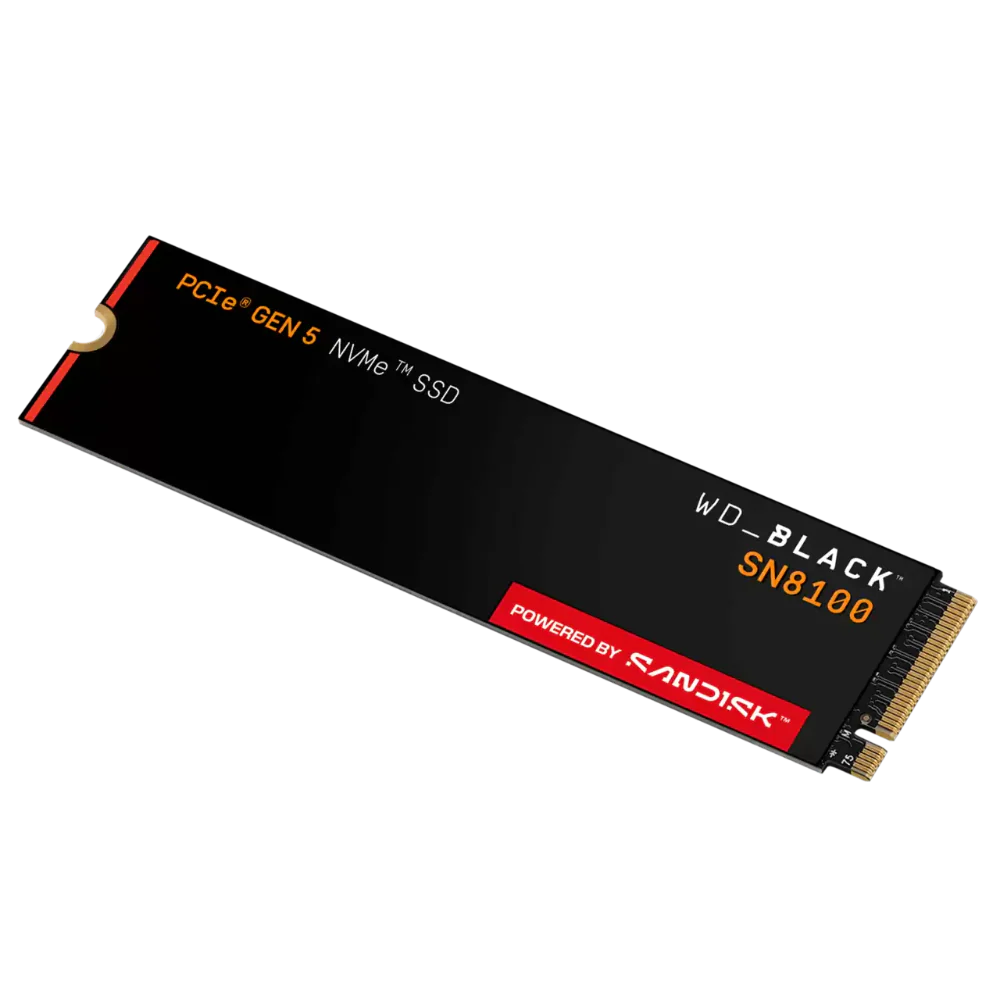 WESTERN DIGITAL Black SN8100 4TB M.2 NVME Gen5 Internal Solid State ( SSD )