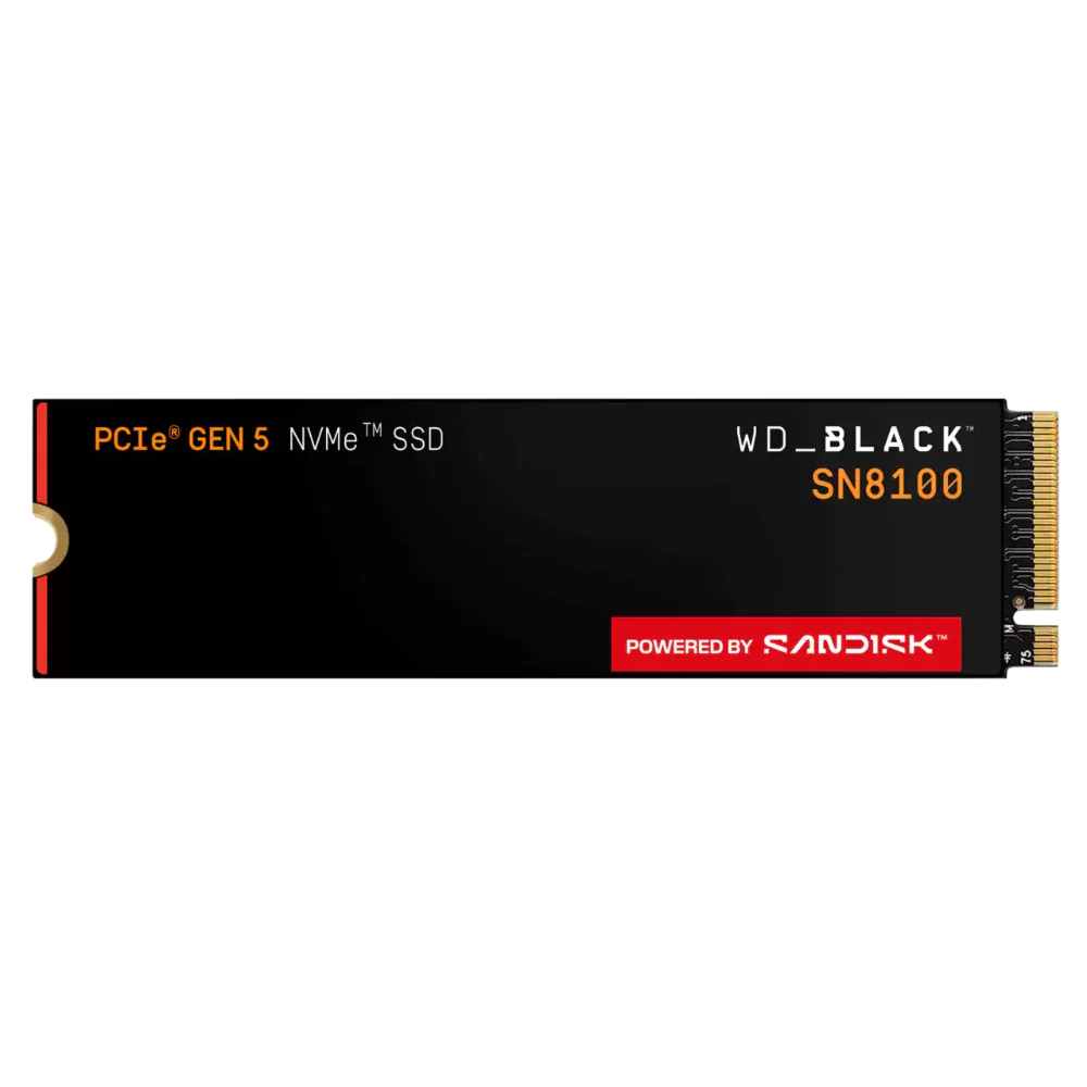 WESTERN DIGITAL Black SN8100 4TB M.2 NVME Gen5 Internal Solid State ( SSD )