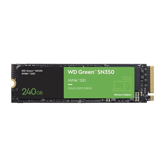WESTERN DIGITAL Green SN350 240GB M.2 NVME Gen3 Solid State Drive (SSD)