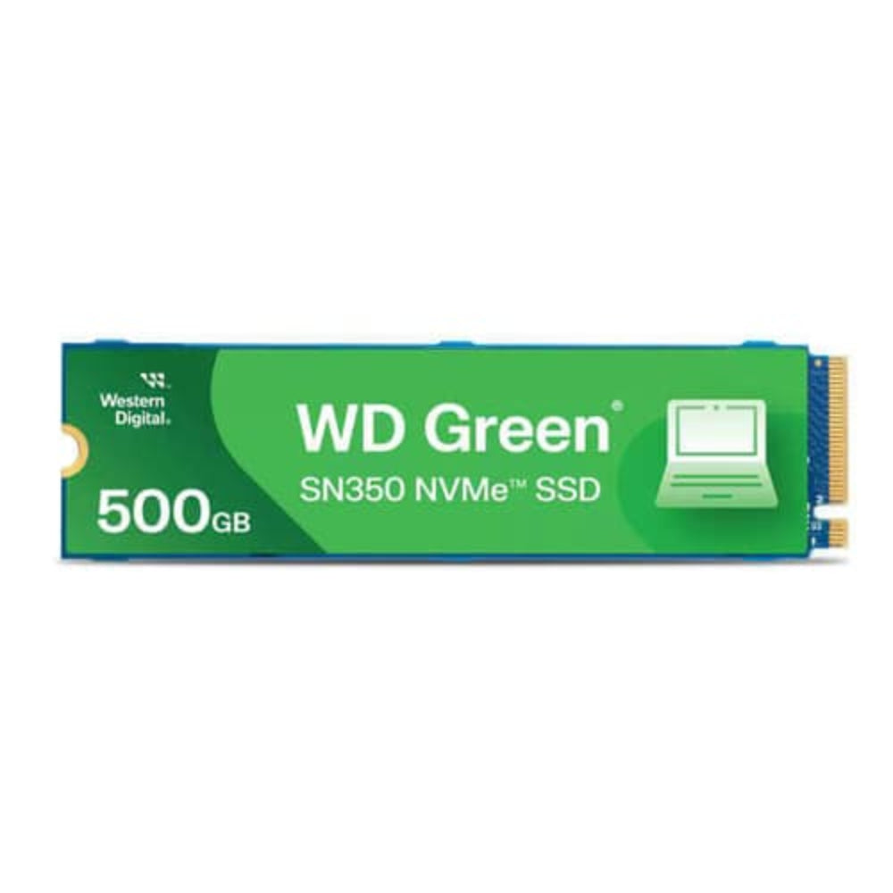 WESTERN DIGITAL GREEN SN350 500GB M.2 NVMe Gen3 Solid State Drive ( SSD )