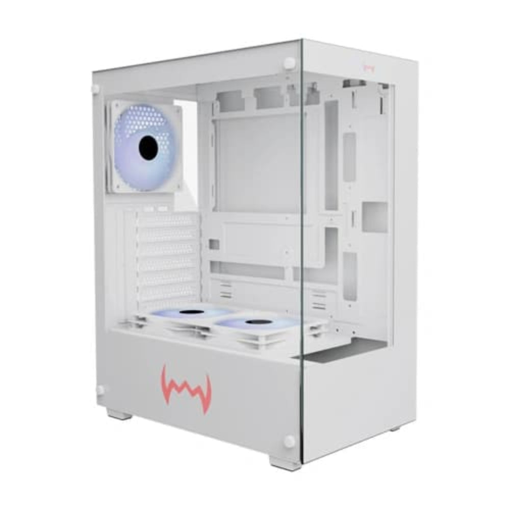 DAWG X 430 ARGB ATX Mid Tower Cabinet (White)