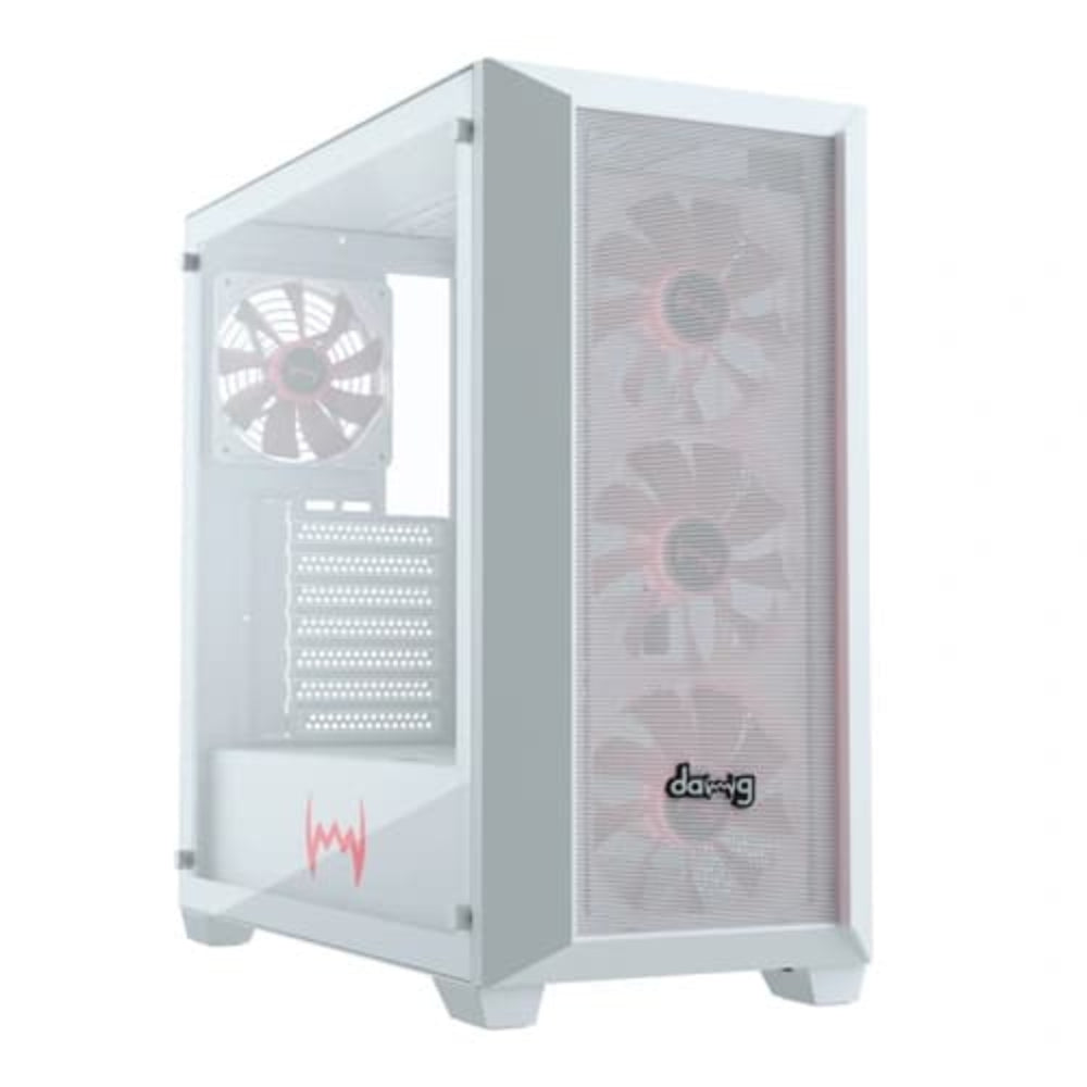 DAWG X 540 ARGB EATX Full Tower Cabinet ( White )