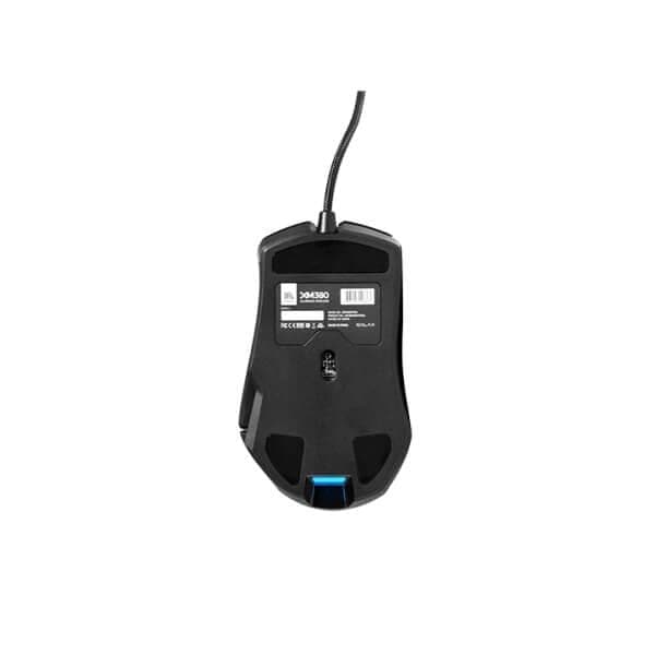 GALAX Xanova Mensa Pro Wired Ergonomic RGB Gaming Mouse ( XM3BKB6OPRG2G ) ( 16000DPI / 6 Macro Buttons ) ( Black )