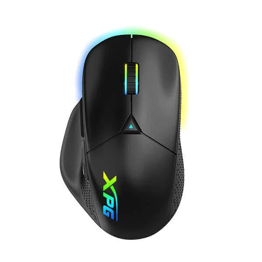 ADATA XPG Alpha RGB Ergonomic Wireless Gaming Mouse ( BLACK-ALPHAWL-BKCWW ) (16000 DPI / 6 Macro Buttons) ( Black )