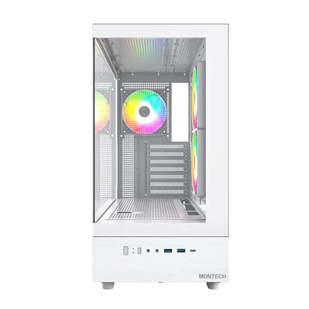 MONTECH XR ATX Mid Tower Cabinet (White)