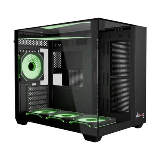 DAWG Y 740 ARGB MATX Mini Tower Cabinet ( Black )