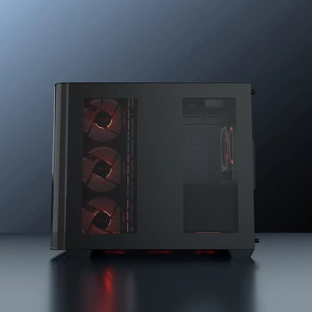 DAWG Y 820 ARGB ATX Mid Tower Cabinet (Black)
