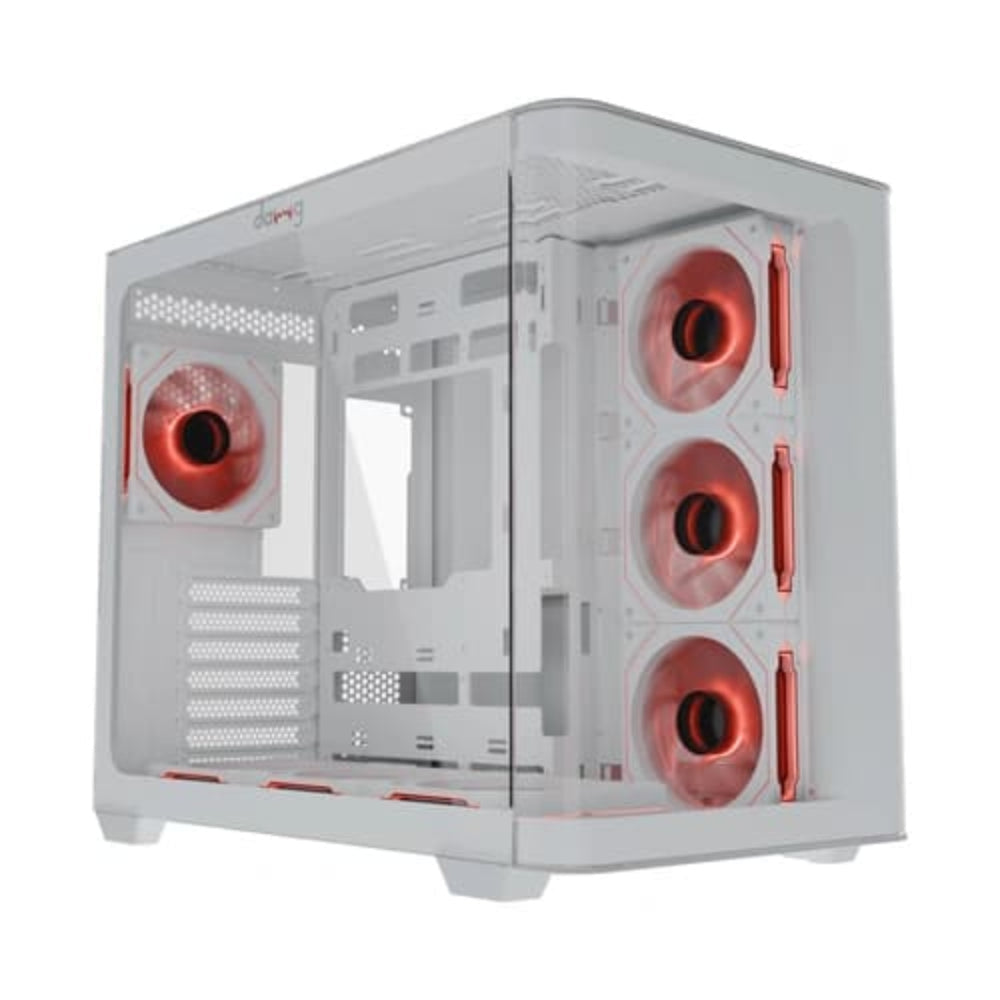 DAWG Y 820 ARGB ATX Mid Tower Cabinet (White)