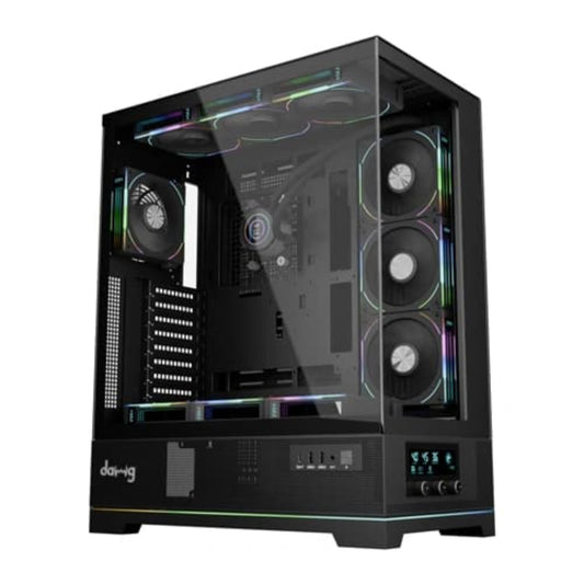 DAWG Y 990 ARGB EATX Mid Tower Cabinet (Black)