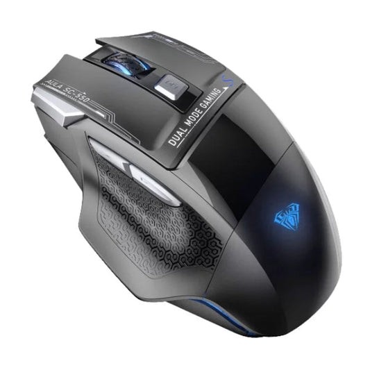 AULA SC550 Wireless Ergonomic Gaming Mouse ( Black ) ( SC550 ) ( 4800DPI / 7 Macro Buttons )