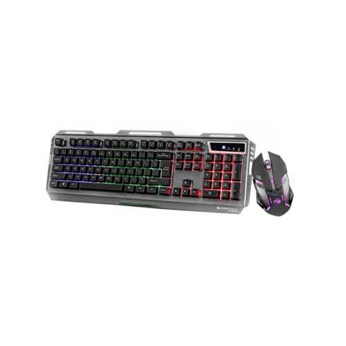 ZEBRONICS Transformer Full Size Membrane Switch Wired Gaming Keyboard ( Black )