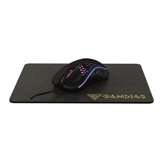 GAMDIAS ZEUS M4 RGB Wired Mouse And NYX E1 Mousepad Combo