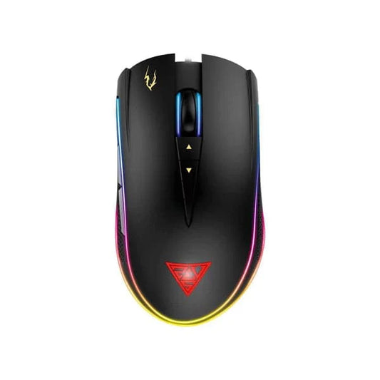 GAMDIAS Zeus P2 Wired Ambidextrous Gaming Mouse ( ZEUS-P2 ) ( 16000DPI / 8 Macro Buttons ) ( Black )