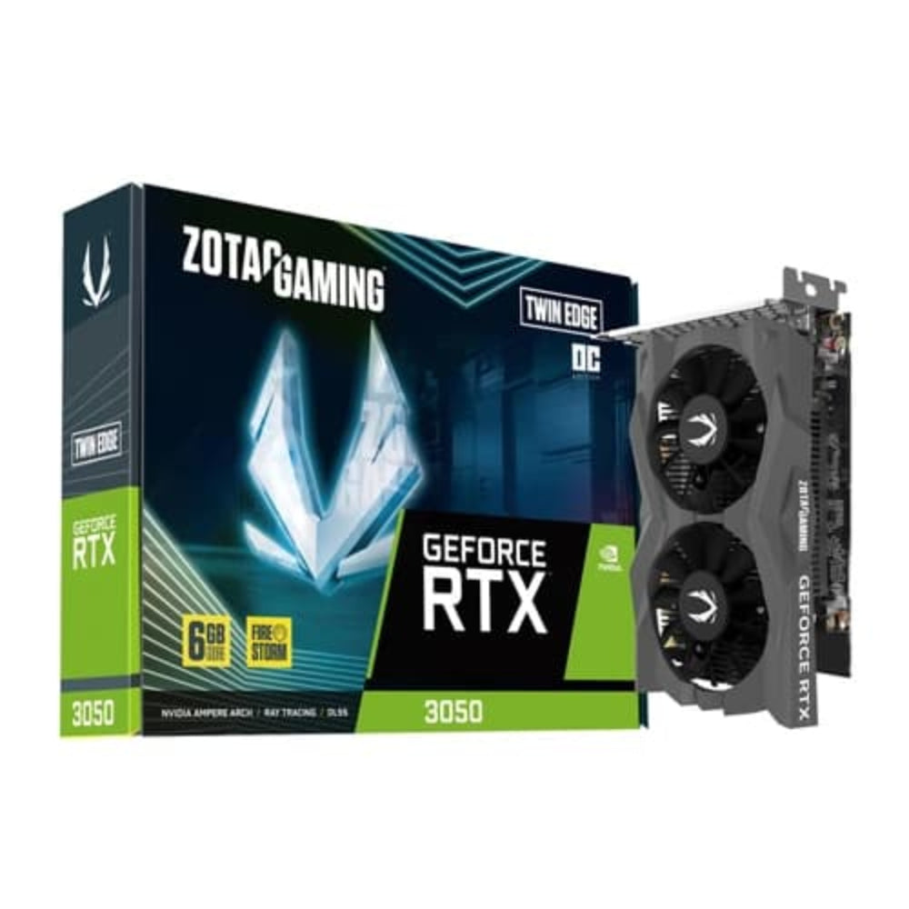 ZOTAC Gaming GeForce RTX 3050 Twin Edge OC 6GB Nvidia Graphic Card