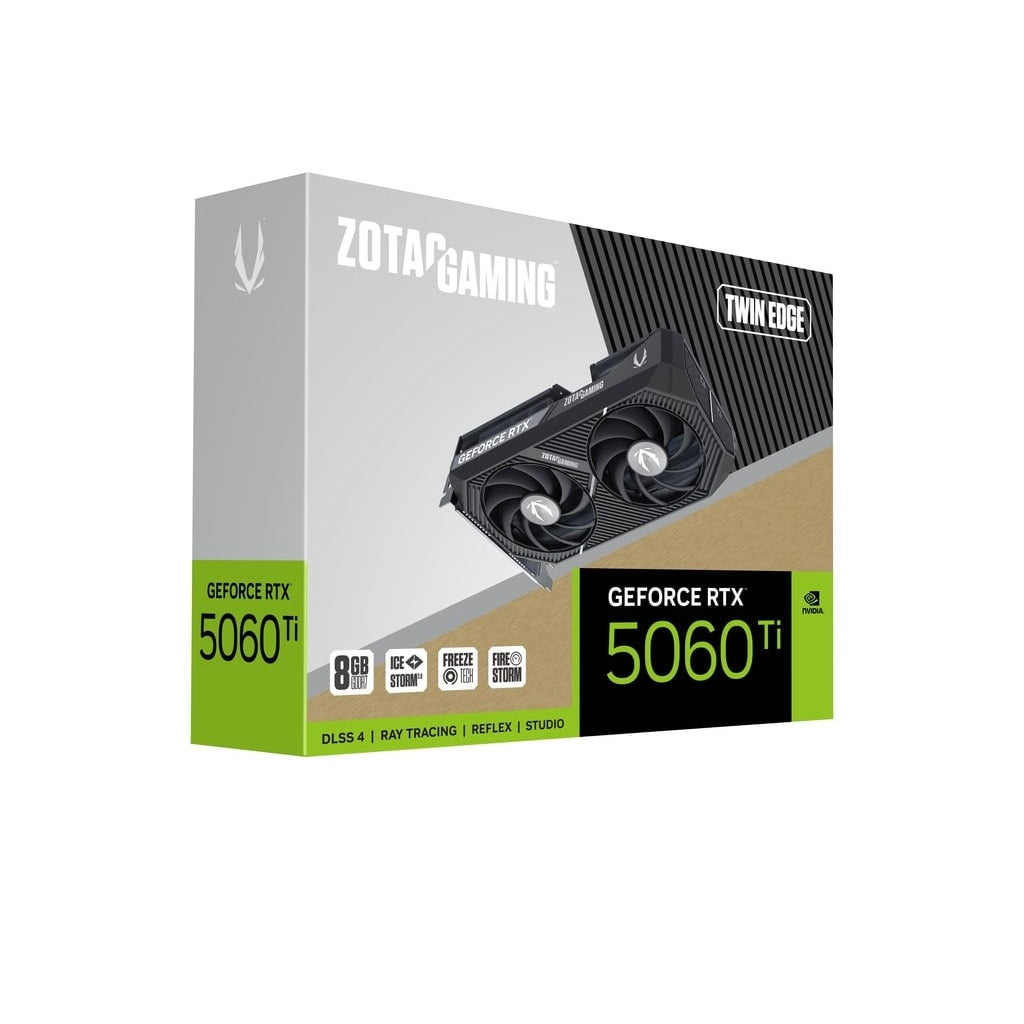 ZOTAC Gaming GeForce RTX 5060 Ti Twin Edge 8GB Nvidia Graphic Card