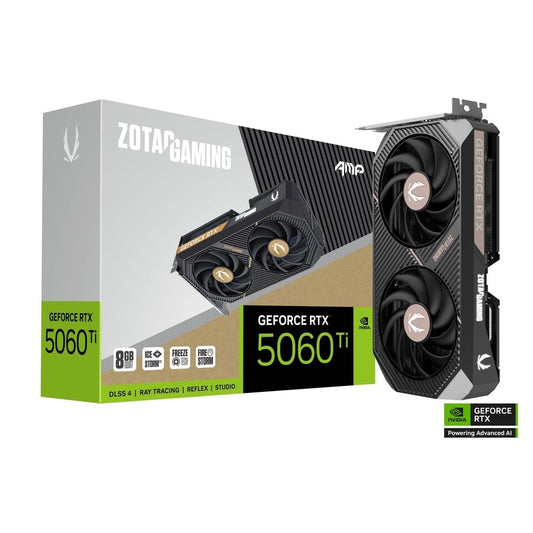 ZOTAC Gaming GeForce RTX 5060 Ti AMP 8GB Nvidia Graphic Card